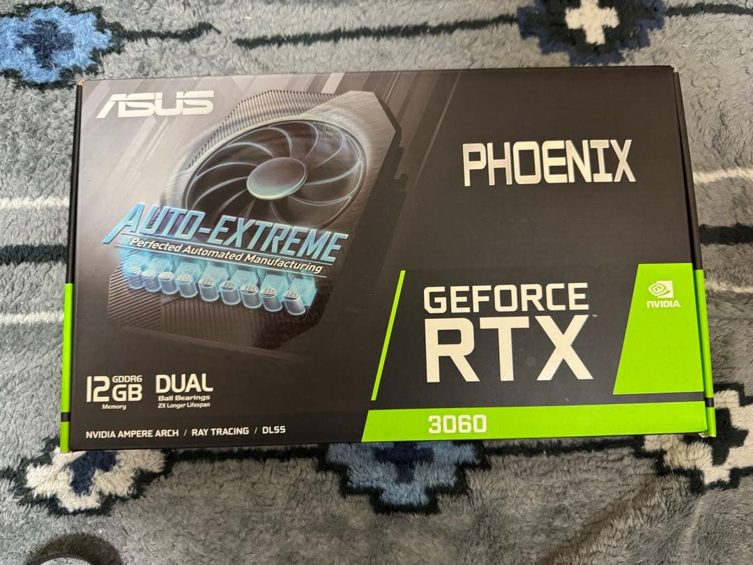 ASUS GeForce RTXグラフィックボード3060 12GB ジャンク品