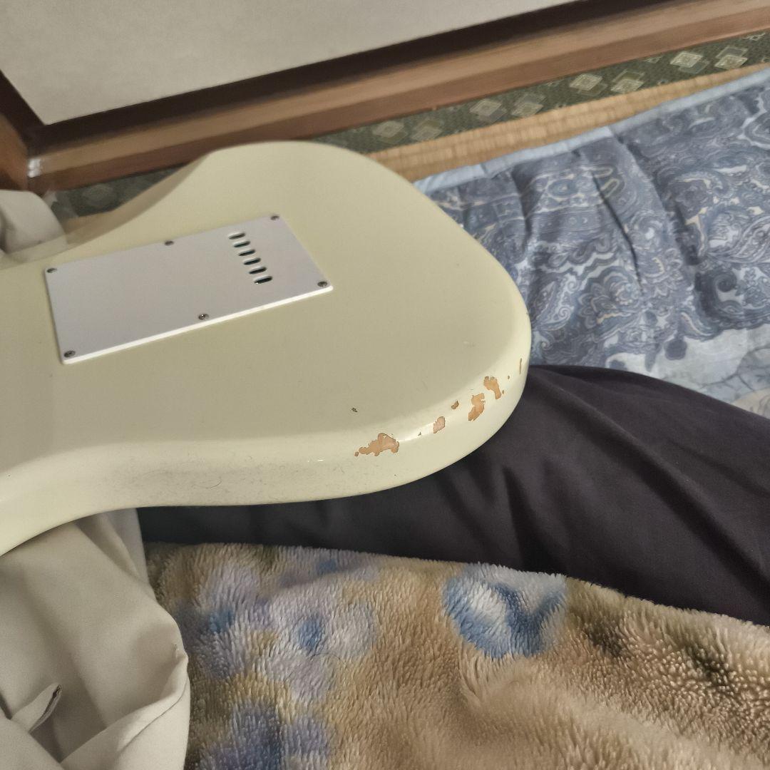 こ*ぎ様 Squire ストラト　ホワイト エレキギター