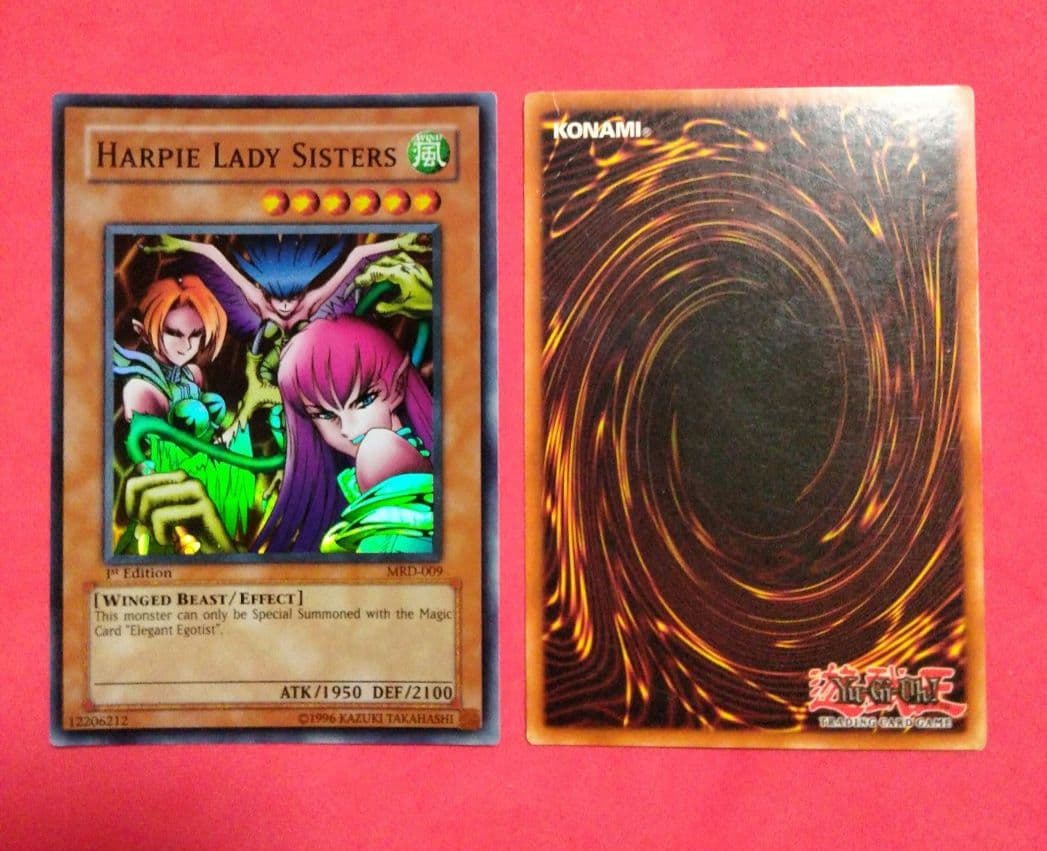 エラー ハーピィレディ三姉妹 1st faded 英語 初期 比較付