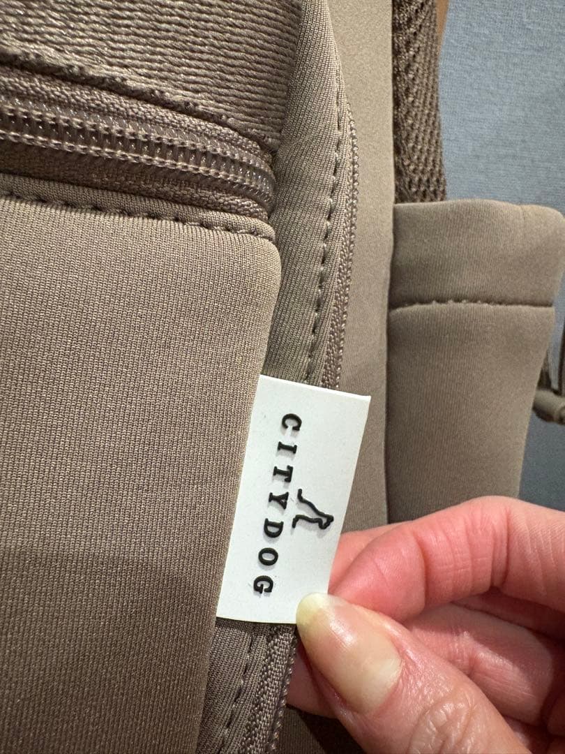 CITYDOG ベージュ キャリーバッグ