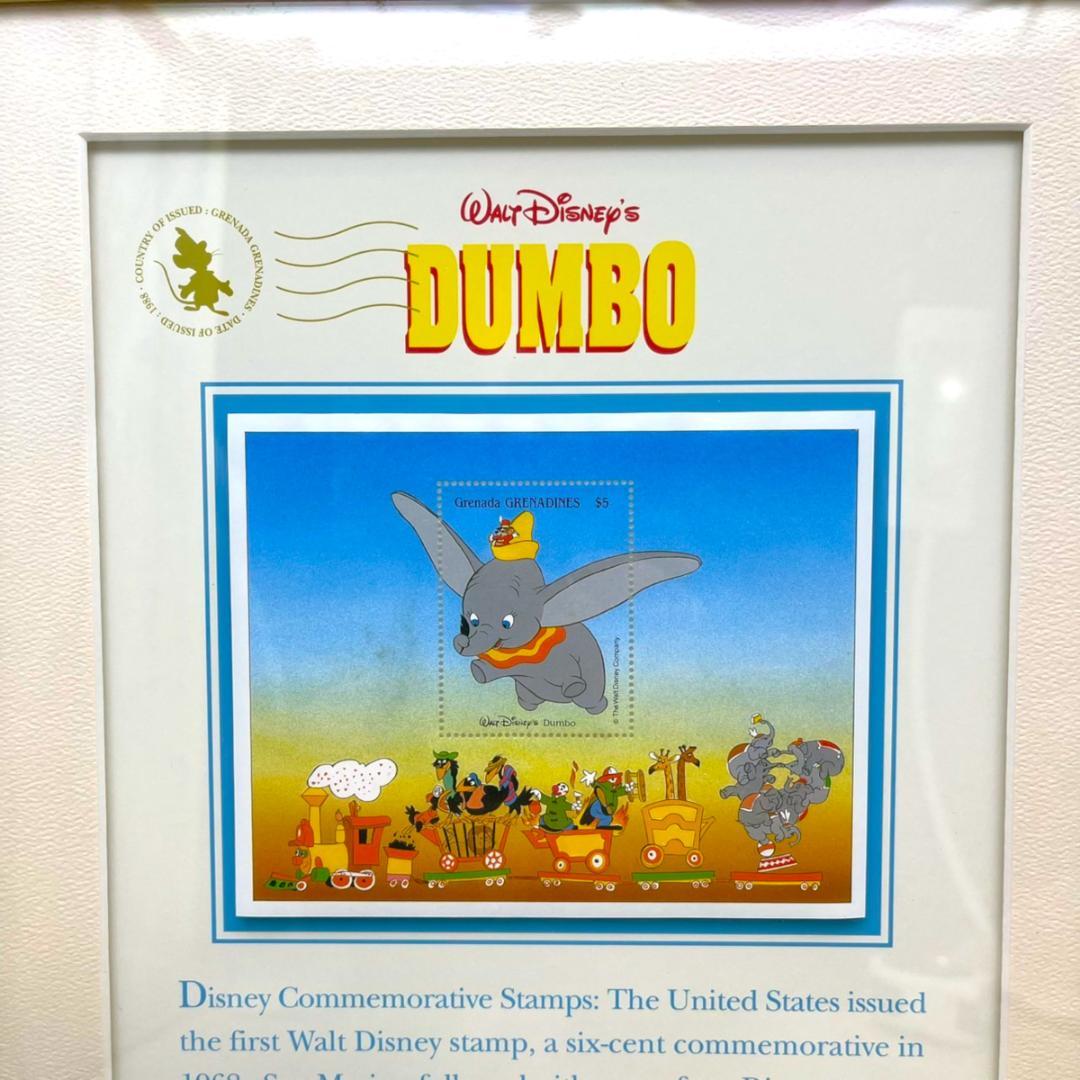 世界限定150枚 レア★ダンボ DUMBO 象★スタンプアートギャラリー