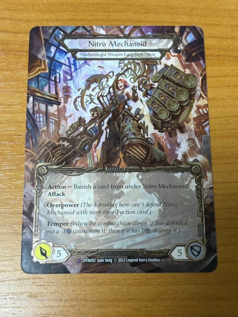 FAB Construct Nitro Mechanoid Marvel 1枚