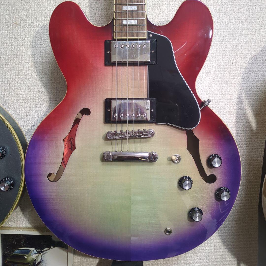 Epiphone ES-335Blueberry Burst 格安です!
