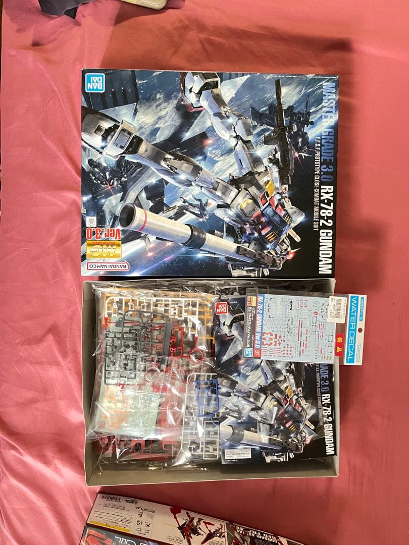 MGガンプラ 3点セット サザビー RX-78-2 アストレイ