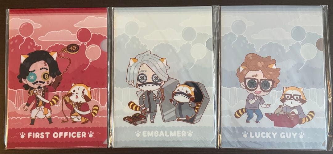 第五人格　ラスカル　夏祭り　クリアファイル　セット