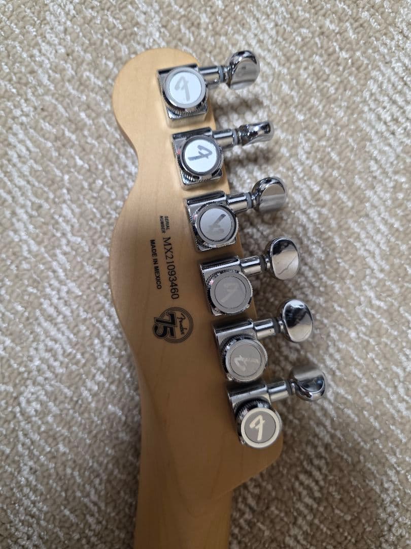 FenderMEXICOテレキャスター Thinline EMGPU交換