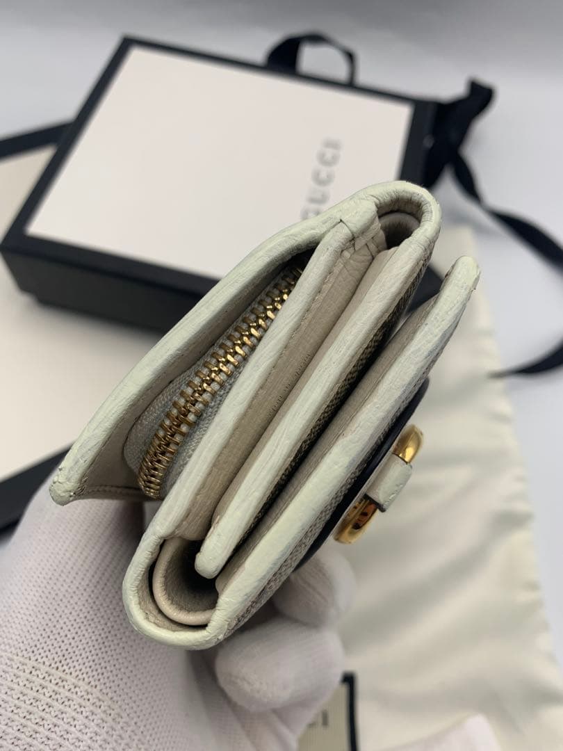 正規品　美品　グッチ財布　グッチホースビット　グッチGGスプリーム グッチレザー