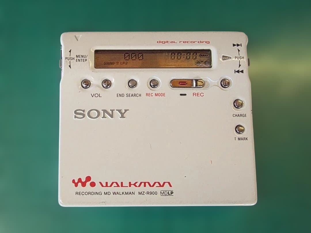 SONY MZ-R900 ポータブルMDプレーヤー