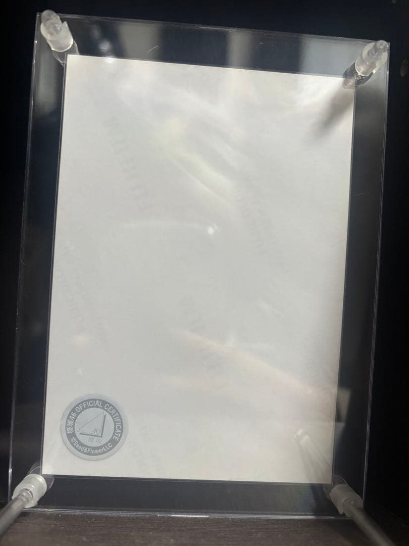 山下瞳月 サンタ 直筆サイン入り 生写真