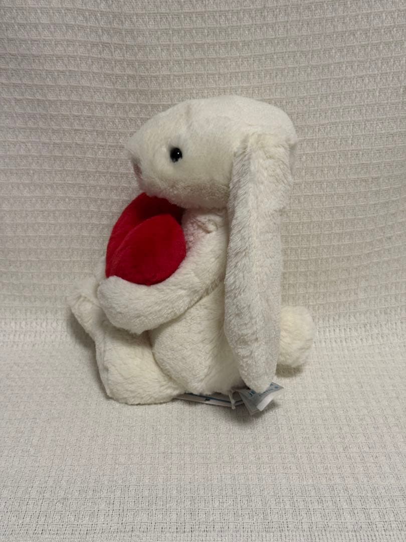 Bashful Red Love Heart Bunny ラブハートバニー M