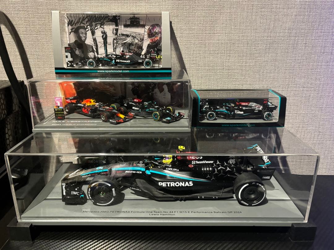 Spark 1/18 2024 F1 バーレーンGP #44 L.ハミルトン