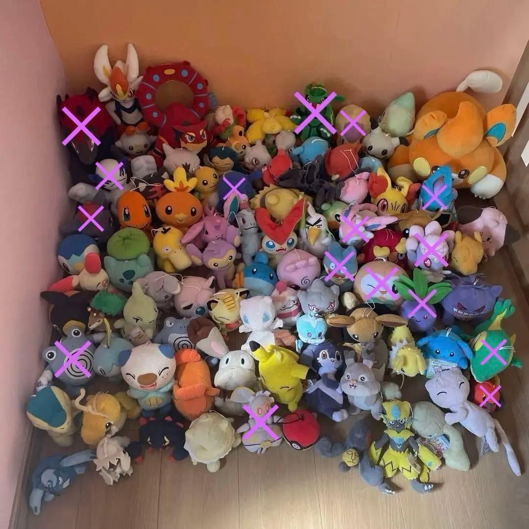 ポケモン ぬいぐるみ 75体セット