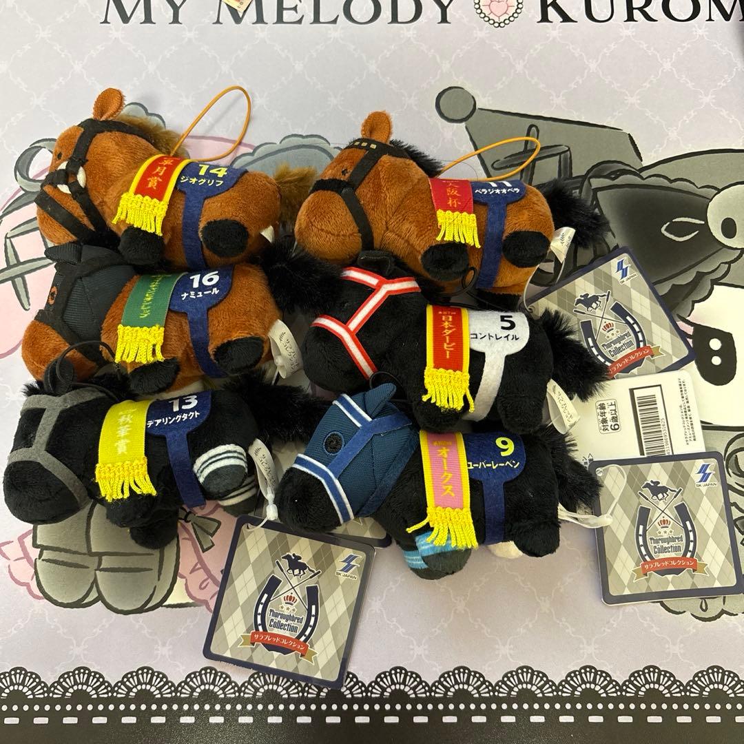 セミコンプ　サラブレッドコレクション ミニマスコット8【ナムコ限定】　6種セット