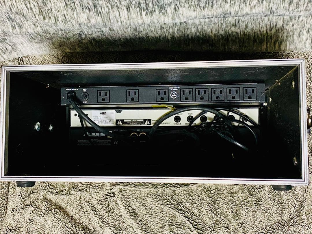 ギターラックシステムまとめ売り(4Uケース付き)