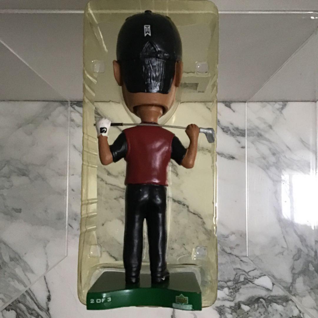 タイガーウッズ ボブルヘッド人形 2002年 UPPER DECK レア