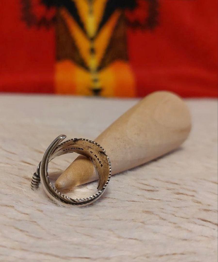 ハービーメイス Harvey Mace / 銀メッキ/ シルバー フェザーリング