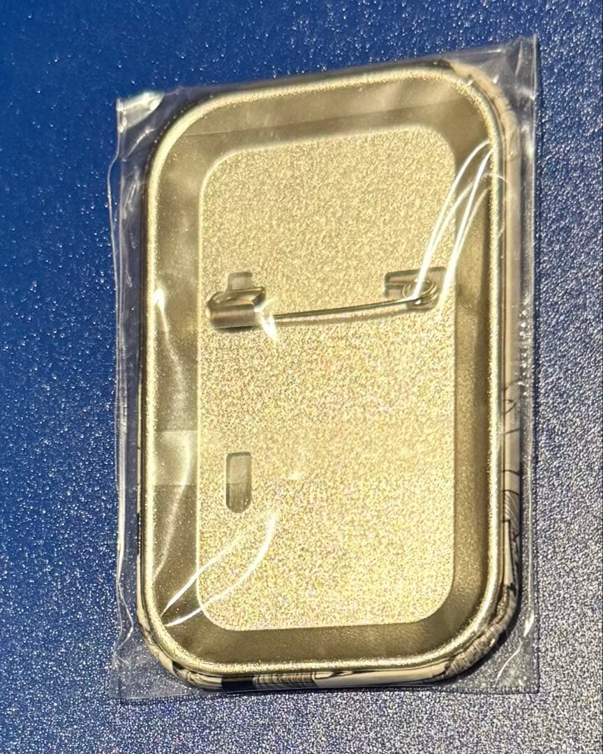 【匿名配送】ジャンプ　50周年　スクエア缶バッジ　団長　クロロ