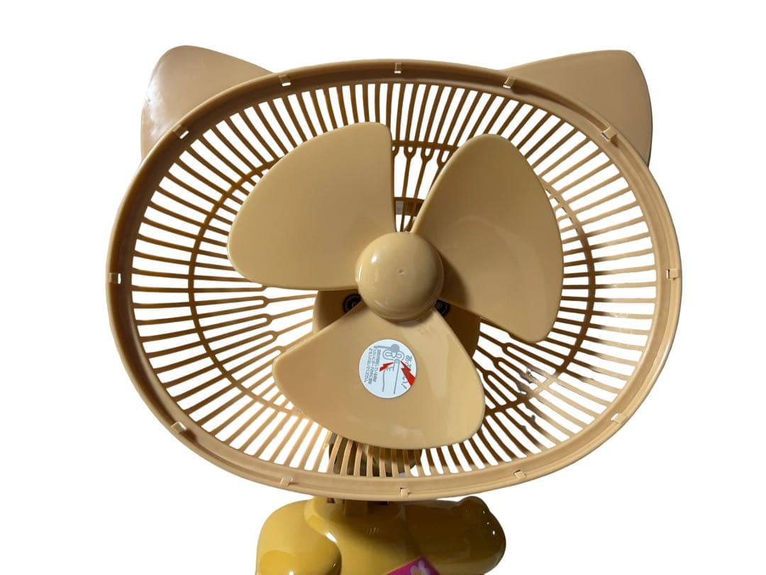 ハローキティ 卓上扇風機　日焼けキティ　ガングロキティ　サンリオ