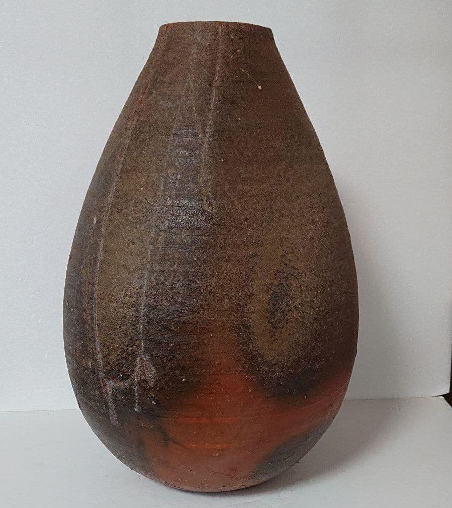 花生　人間国宝　伊勢崎淳　備前焼