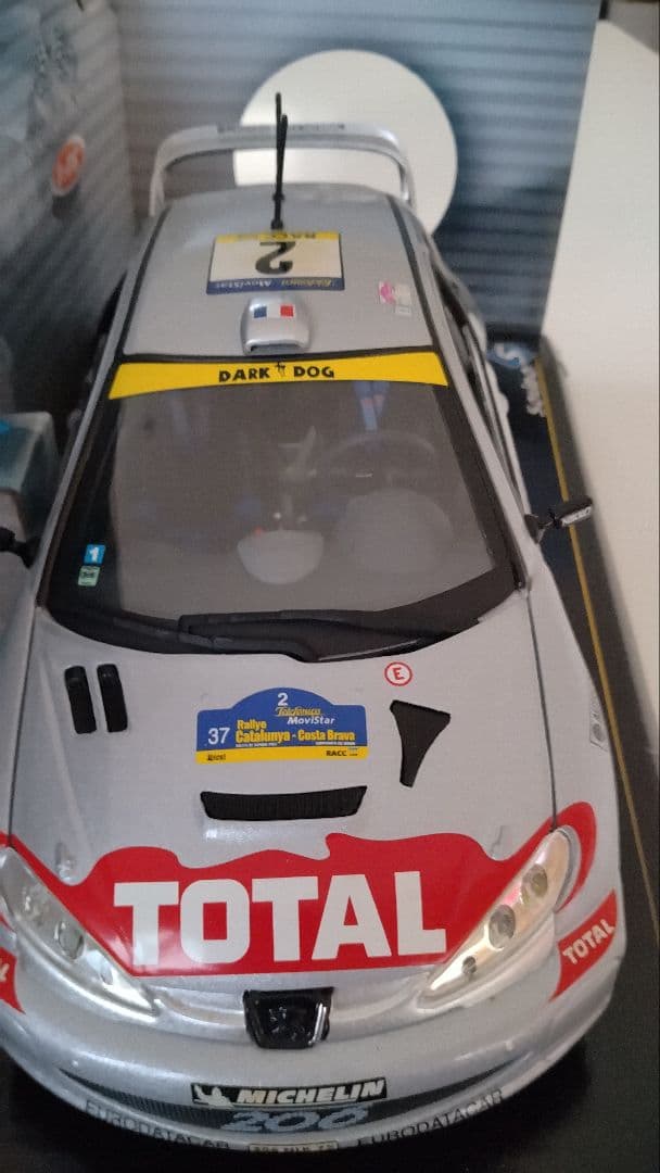 【SOLIDO】プジョー206 WRC（1/18）