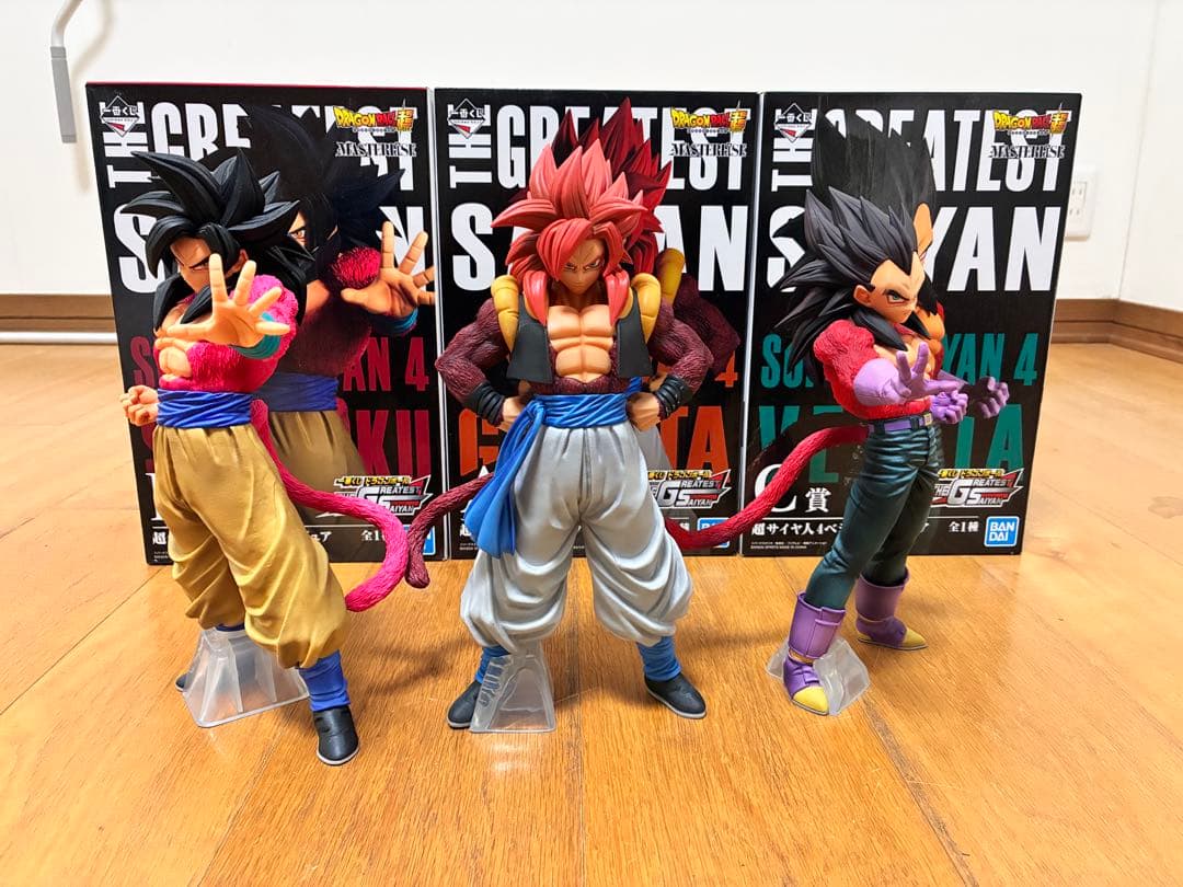一番くじドラゴンボール　THE GREATEST SAIYAN 3体セット