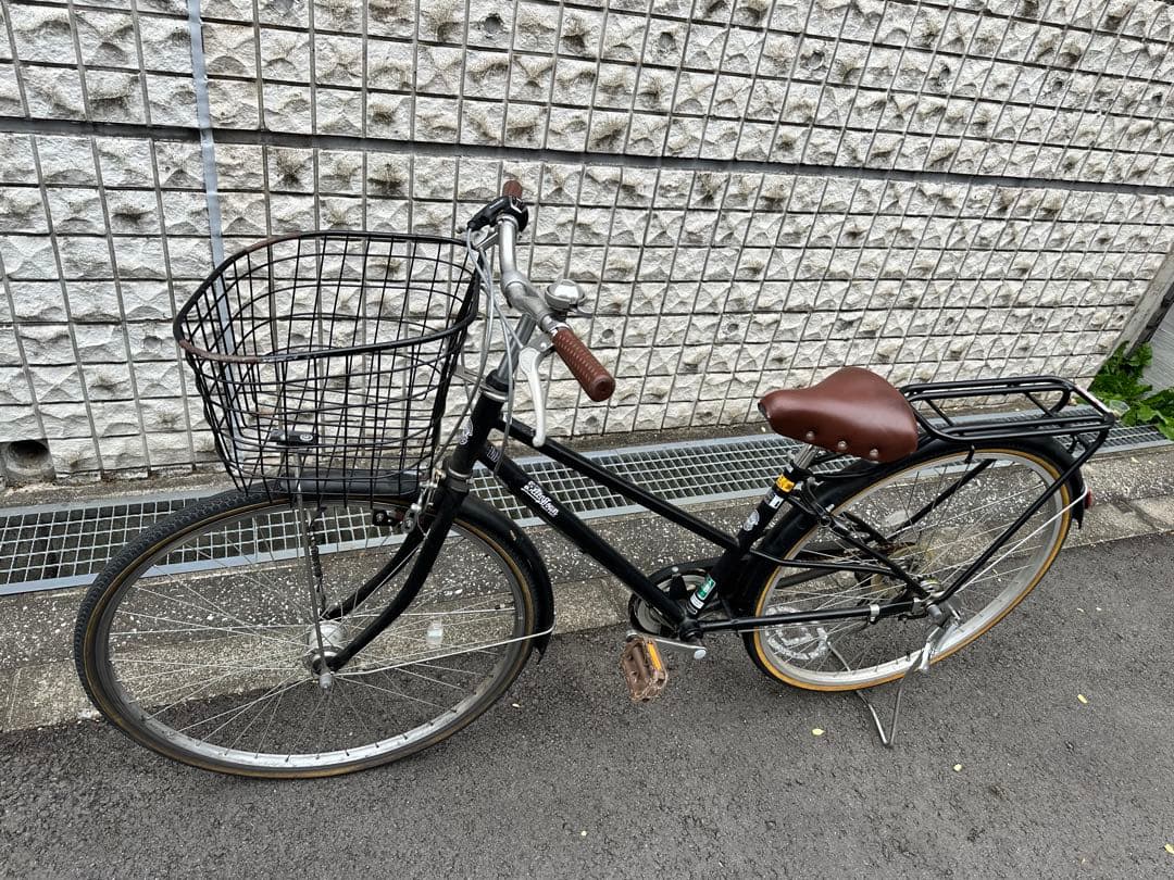 シティサイクル ブラック　あさひ　Beleg