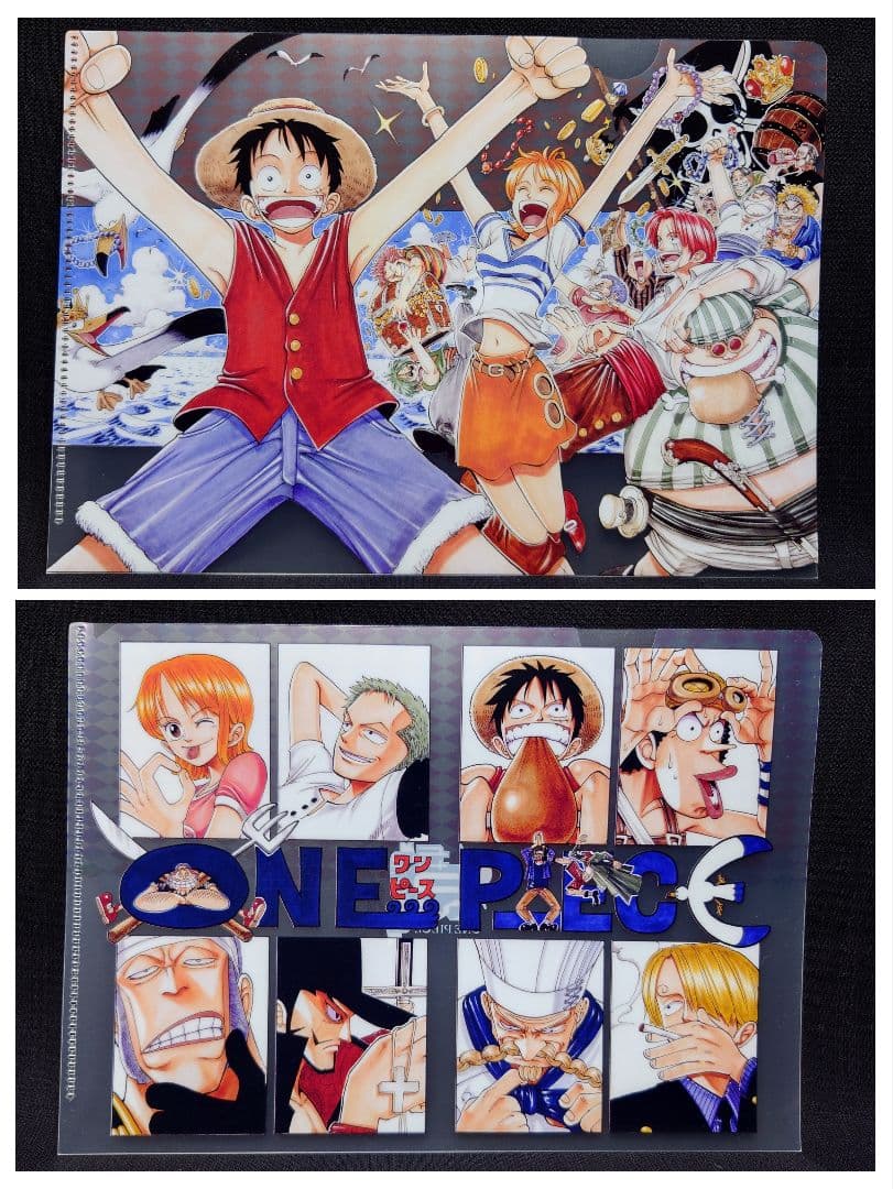 原作絵 麦わらストア ワンピース 連載20周年記念大宴会フェア特製クリアファイル