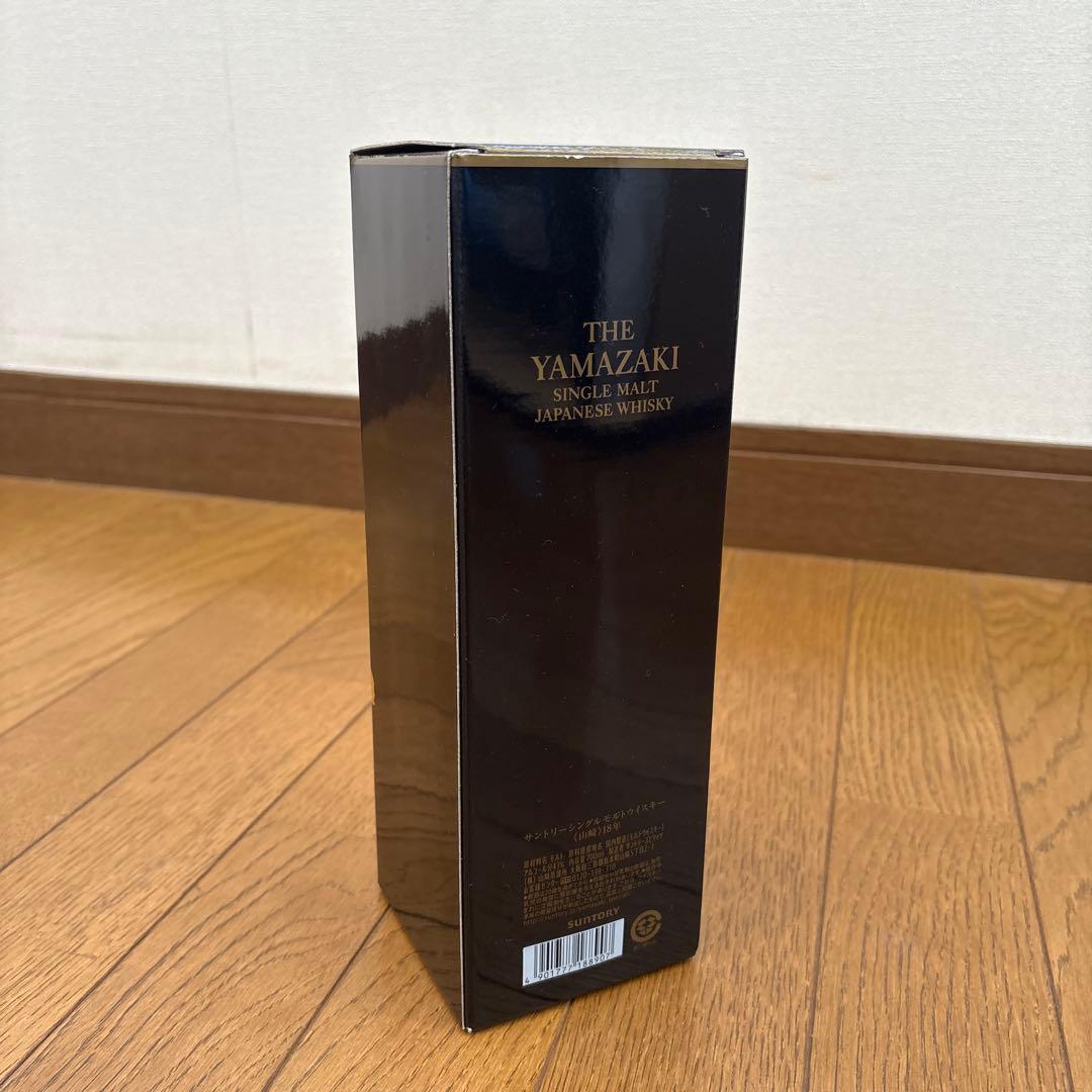 山崎 18年 シングルモルトウイスキー 700ml 新品未開封