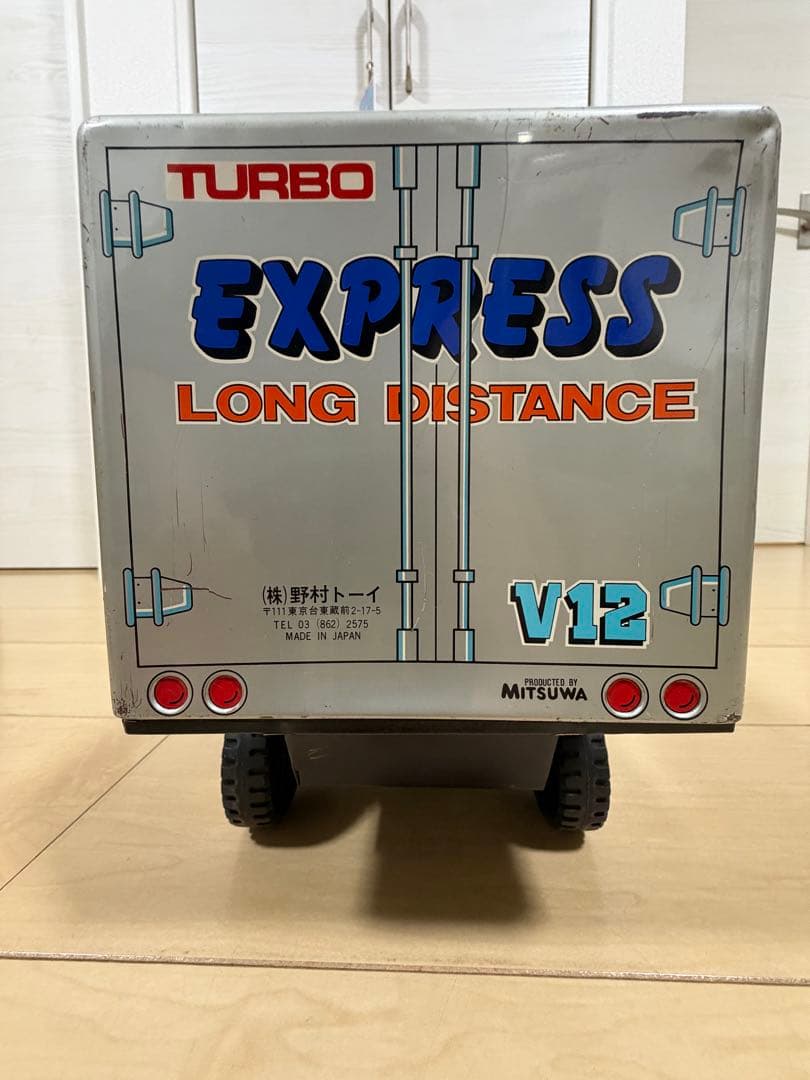 【希少】野村トーイ ISUZU ブリキトラック　ミニカー