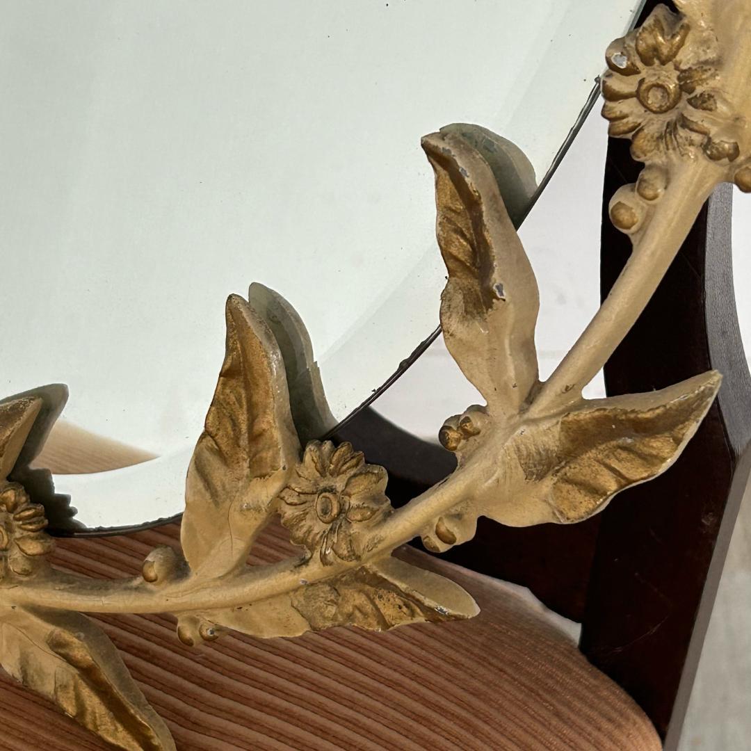 アンティーク 家具 ウォール ミラー イギリス 英国 鏡 ビンテージ 564A