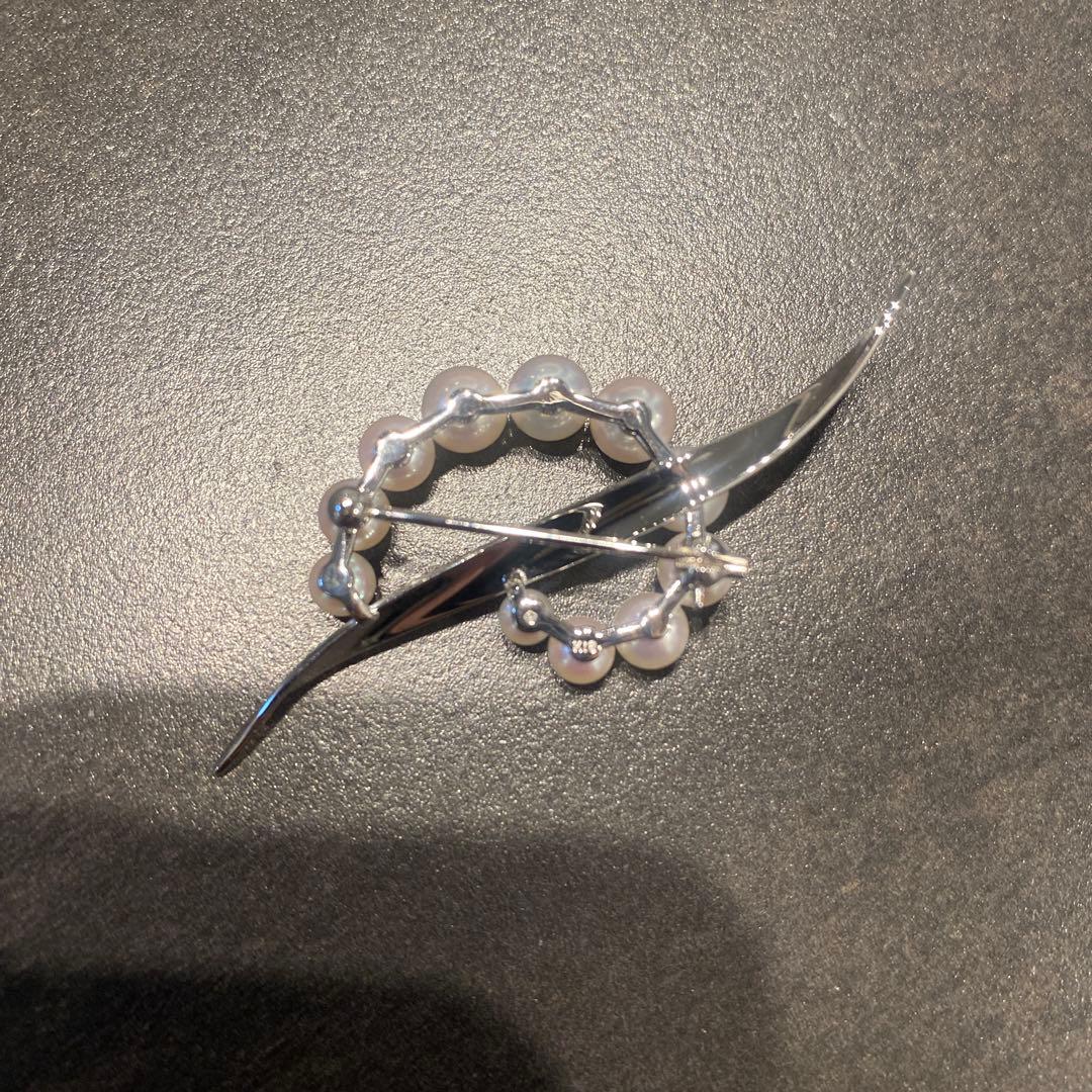 【入手困難】MIKIMOTO ブローチ　パール　愛子さまご着用