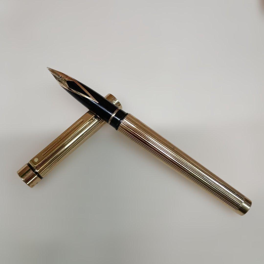 3978）シェーファー万年筆　ペン先14K 外装金メッキ？