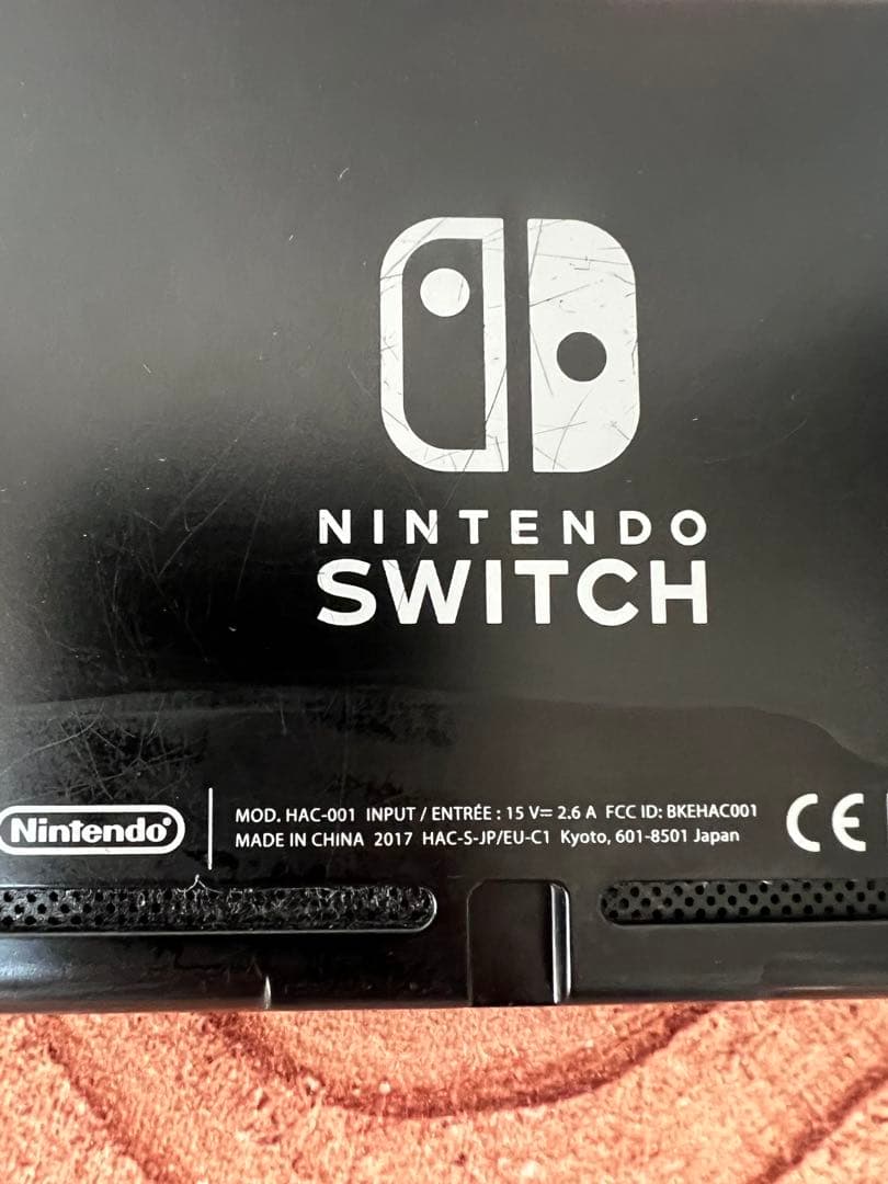 Nintendo Switch ニンテンドースイッチ本体　BLU/BLU箱無し