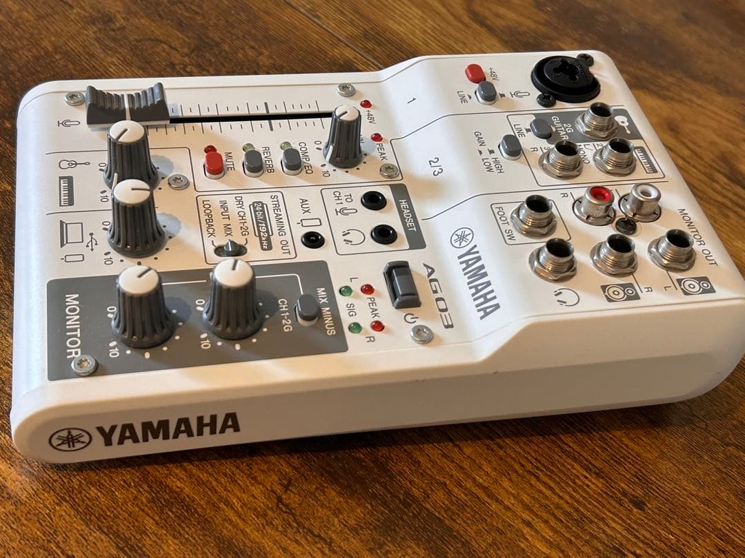Yamaha AG03MK2 ライブストリーミングミキサー