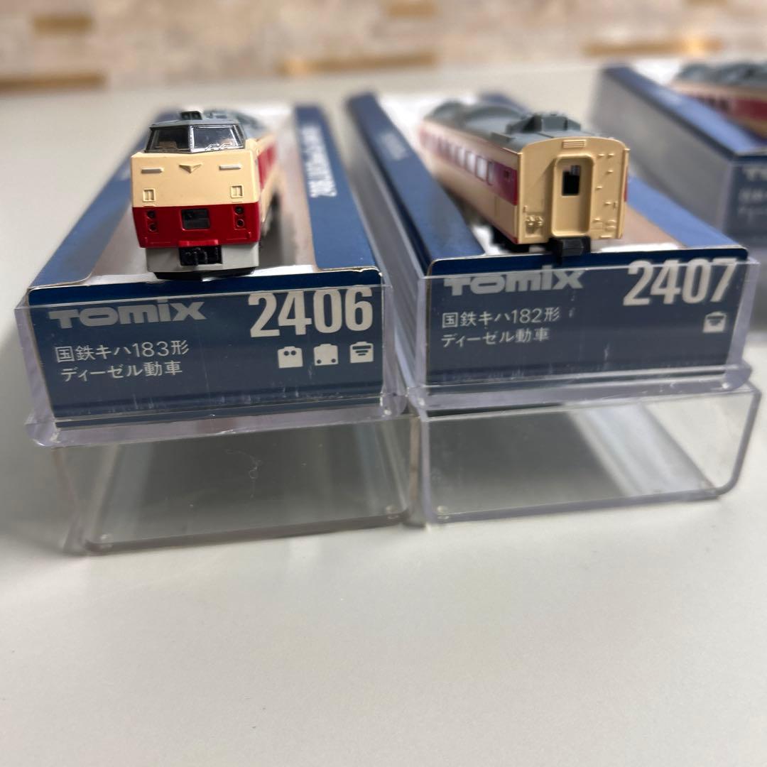 TOMIX ゲージ 国鉄キハ182 183 184形 ディーゼル車両 4両セット