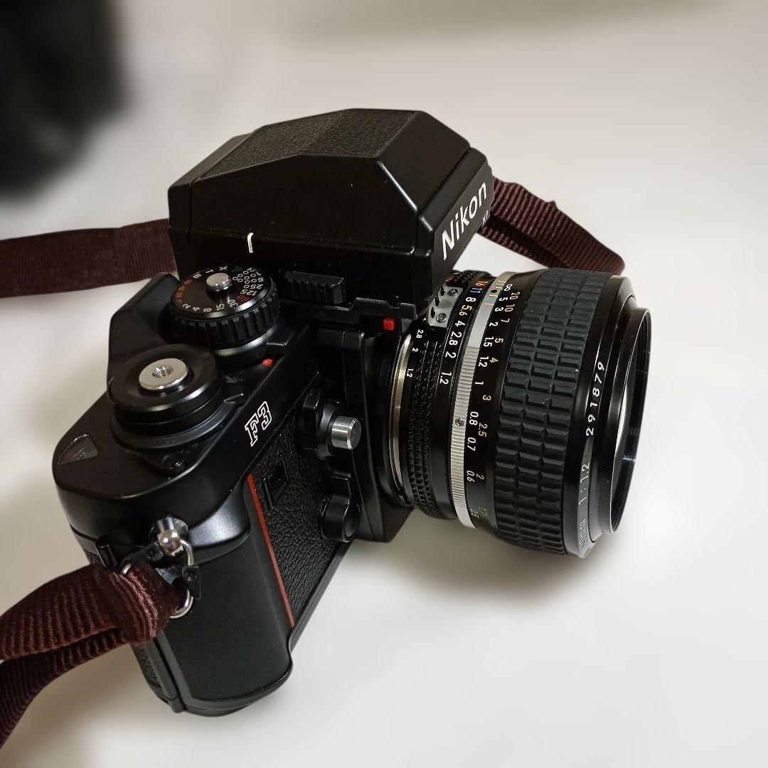 【美品】Nikon F3 HP一眼レフカメラ Nikkor 50mm f1.2