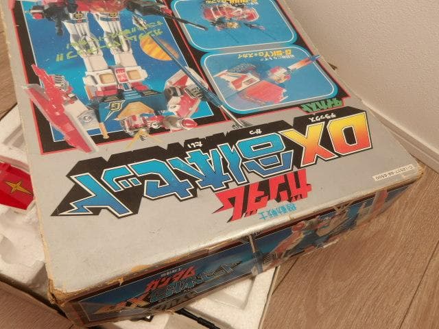 y4530！合金　クローバー　ガンダムDX合体セット　箱・説明書付き
