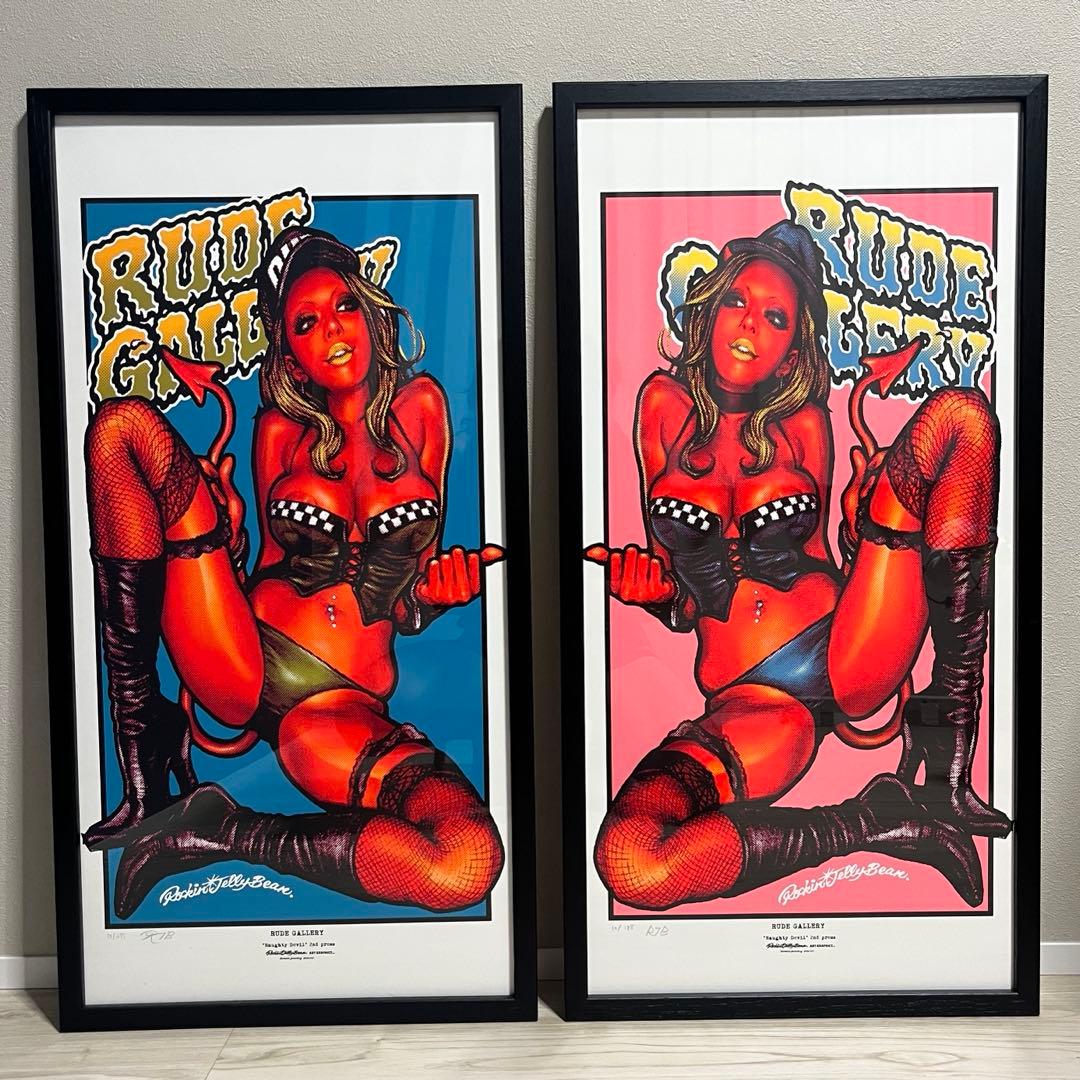 ロッキンジェリービーン ルードギャラリー Naughty Devil ポスター