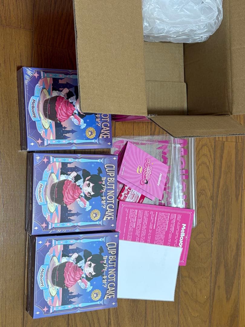 mellojoy メロジョイ スクイーズ カップケーキ　新品未開封　3個