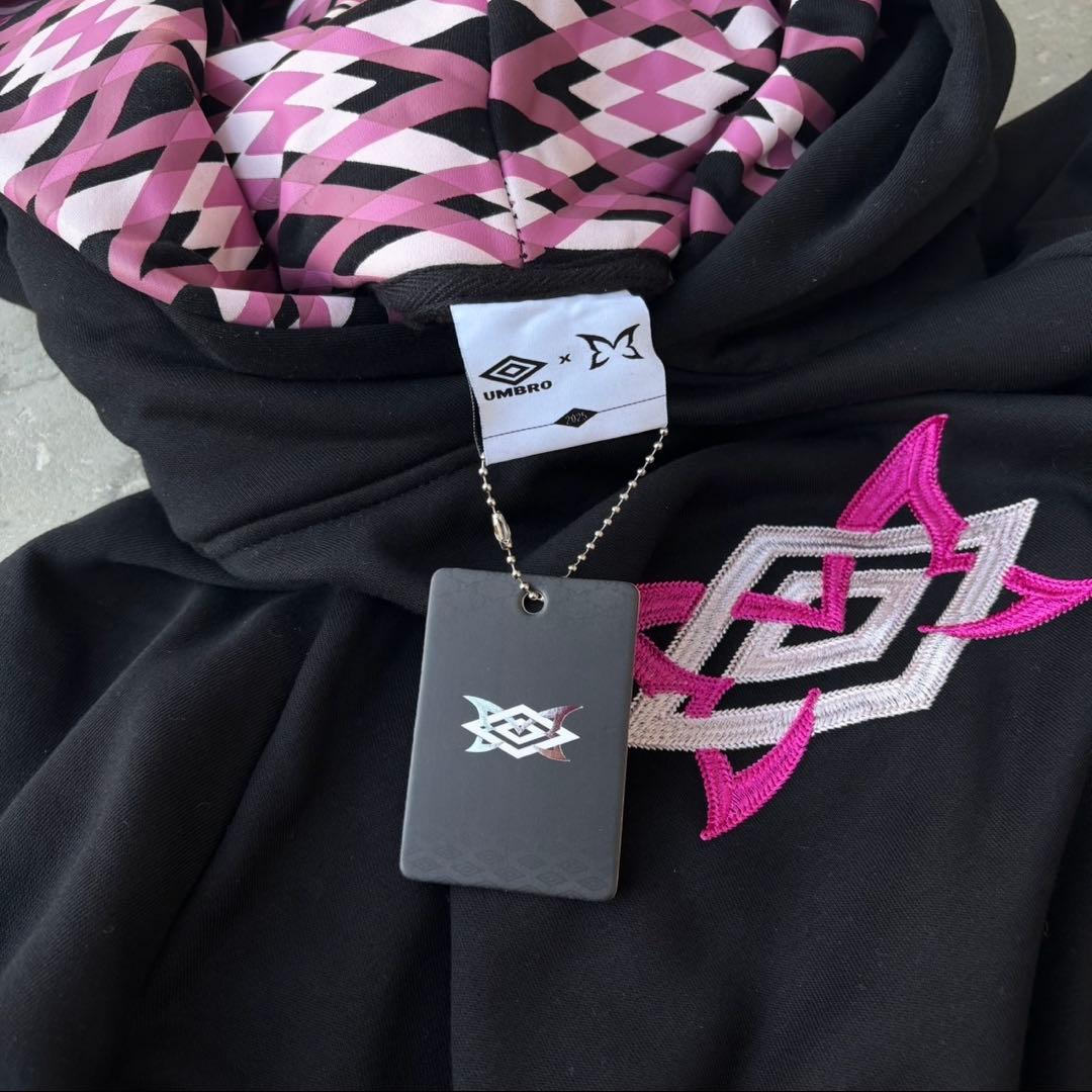 Mertra UMBRO パーカー　スウェット　セットアップ　ブラック