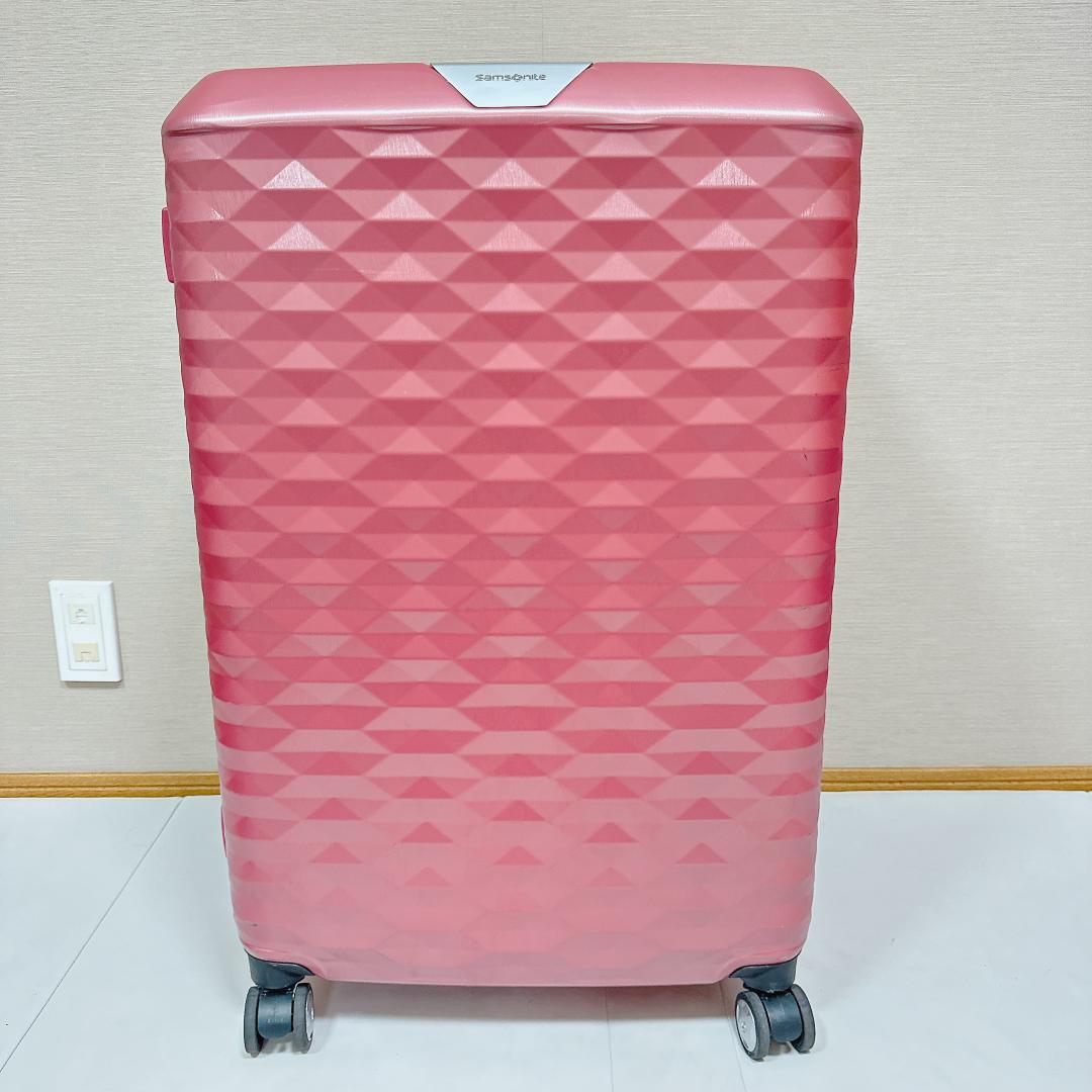 【美品】サムソナイトSamsonite ポリゴンスピナー75/28ピンク