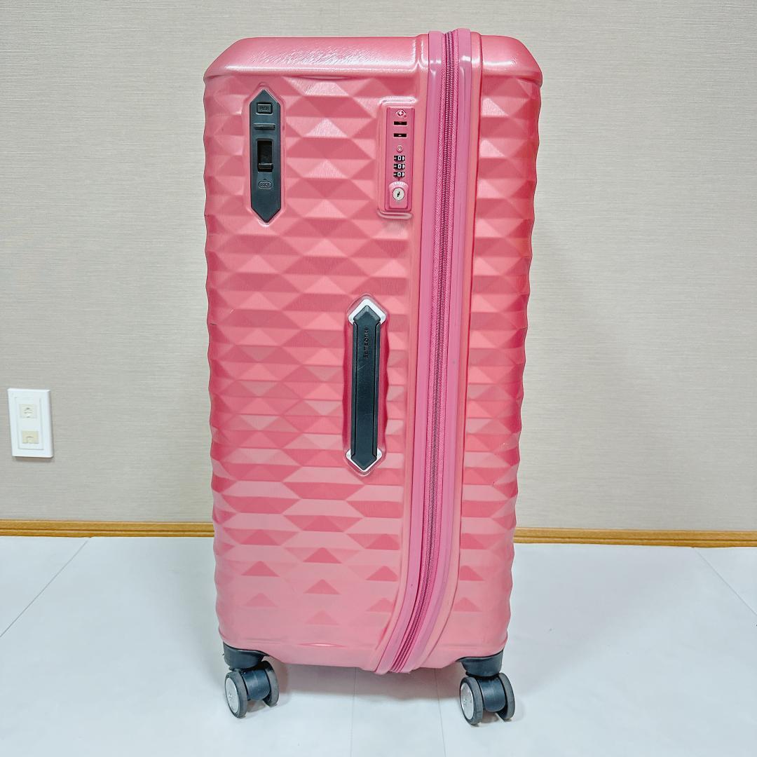 【美品】サムソナイトSamsonite ポリゴンスピナー75/28ピンク