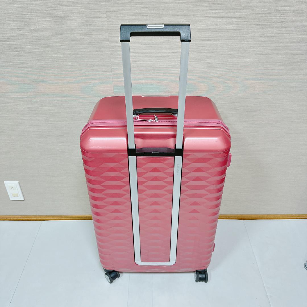 【美品】サムソナイトSamsonite ポリゴンスピナー75/28ピンク