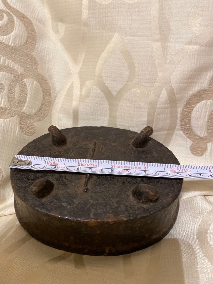 古銅四足香炉　時代物　蔵出し