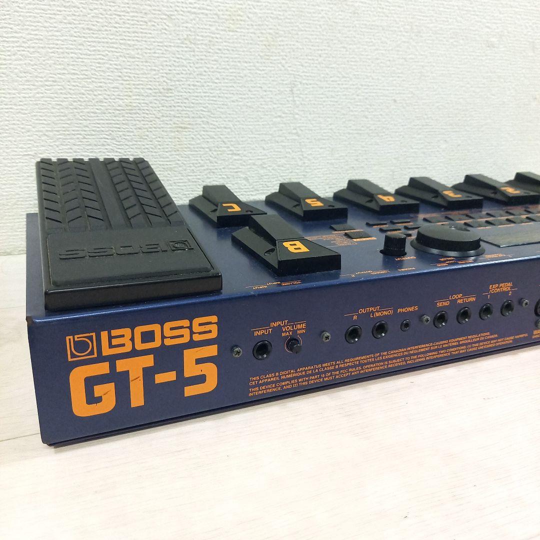 電池交換済み◎BOSS ギターマルチエフェクター GT-5 ボス