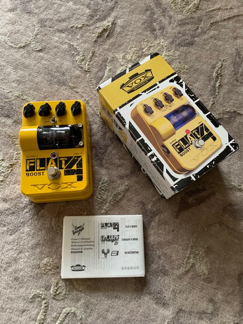 VOX FLAT4 真空管ブースター