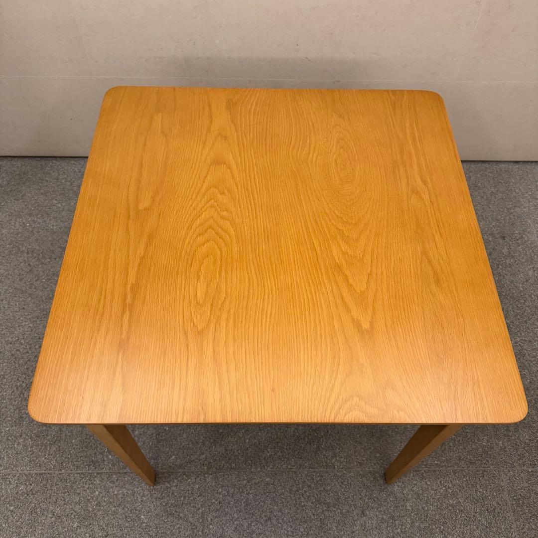 木製ダイニング3点セット 2人用 幅75cm ナチュラル