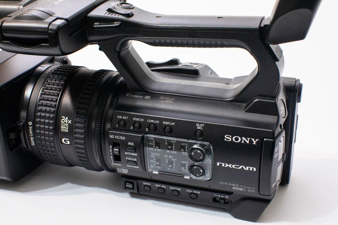 SONY HXR-NX100 ビデオカメラ バッグ マイク付