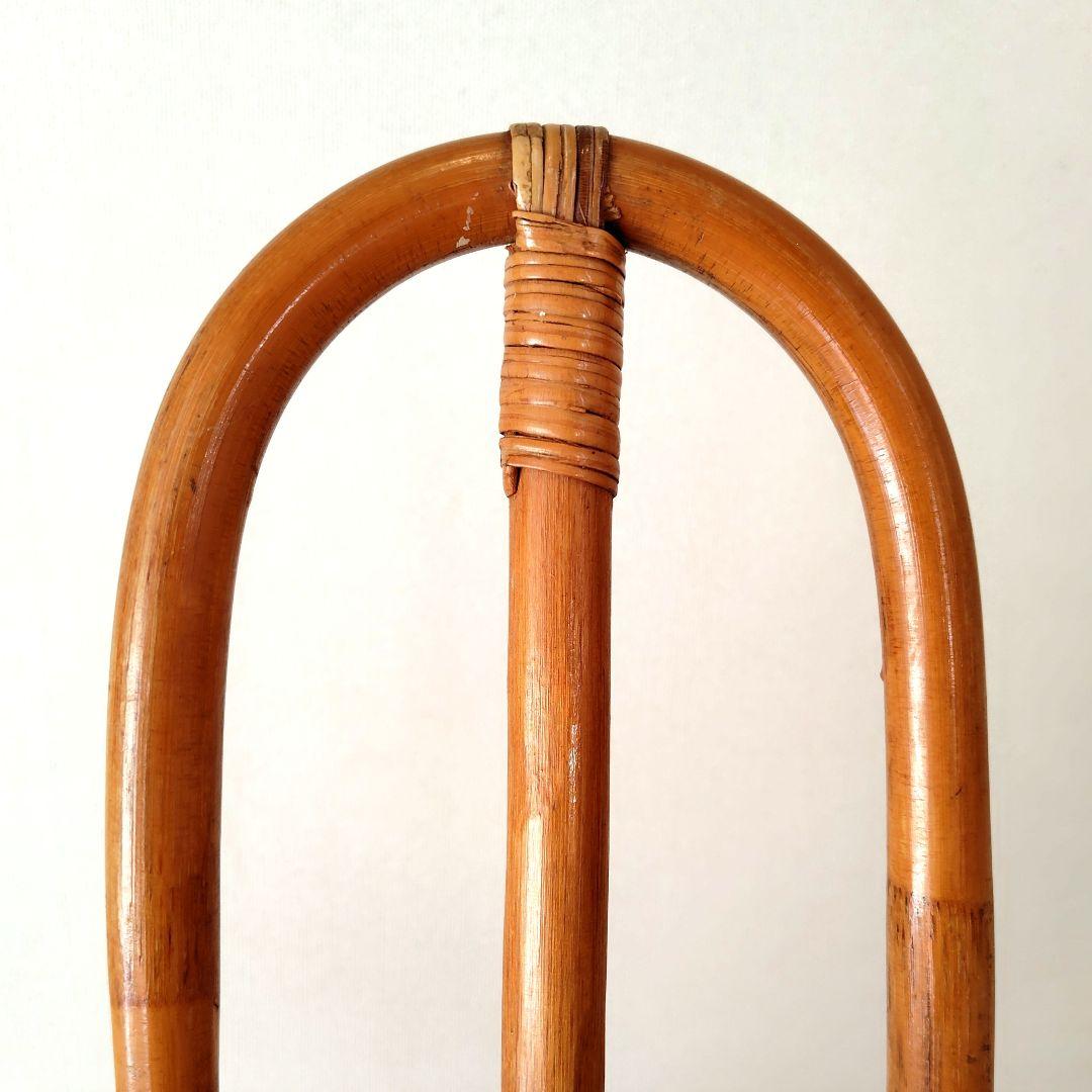 ラタン ロッキングホース 木製 ヴィンテージ レトロ 揺り木馬 おもちゃ 日本製