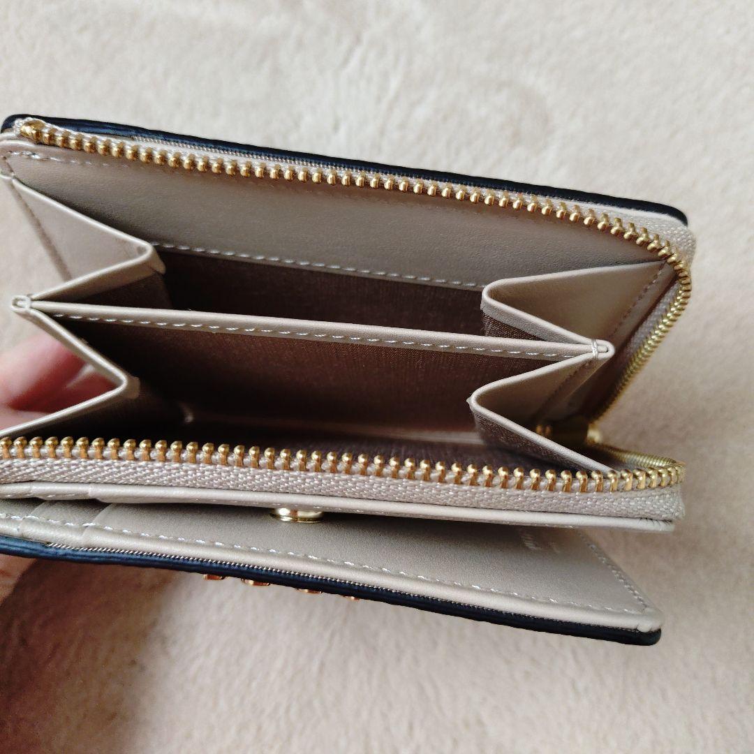 russet ラシット モノグラムプレートハーフウォレット 未使用